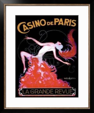 Casino De Paris Frame Art Print 105cm - Avant Garde Furniture - Designer Furniture Store & Luxury Home Decor