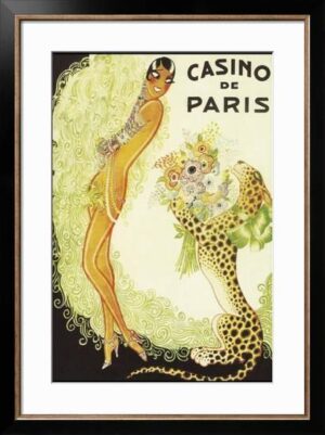 Casino De Paris II Frame Art Print 105cm - Avant Garde Furniture - Designer Furniture Store & Luxury Home Decor