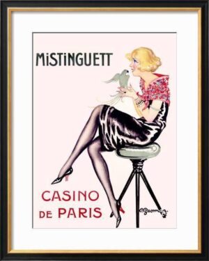 Casino De Paris IV Frame Art Print 105cm - Avant Garde Furniture - Designer Furniture Store & Luxury Home Decor