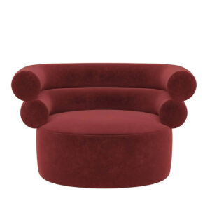 Caspian Navy Velvet Armchair - Avant Garde Furniture - Designer Furniture Store & Luxury Home Decor
