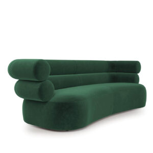 Caspian Navy Velvet Sofa 175cm - Avant Garde Furniture - Designer Furniture Store & Luxury Home Decor