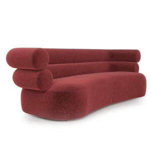 Caspian Navy Velvet Sofa 175cm - Avant Garde Furniture - Designer Furniture Store & Luxury Home Decor
