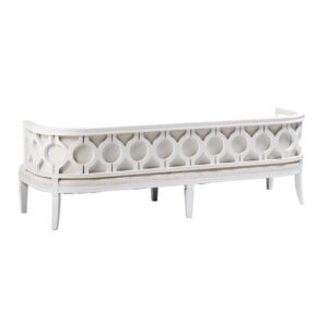 Caspian White Linen White Sofa - Avant Garde Furniture - Designer Furniture Store & Luxury Home Decor