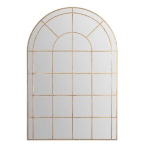 Cathedral Antiqued Gold Arched Mirror 182cm - Avant Garde Furniture - Designer Furniture Store & Luxury Home Decor