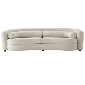 Cerutti Beige Boucle Sofa 221cm - Avant Garde Furniture - Designer Furniture Store & Luxury Home Decor