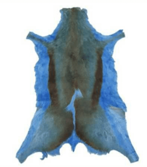 Genuine African Springbok Blue Hide - Avant Garde Furniture - Designer Furniture Store & Luxury Home Decor