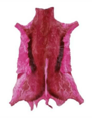 Genuine African Springbok Pink Hide - Avant Garde Furniture - Designer Furniture Store & Luxury Home Decor
