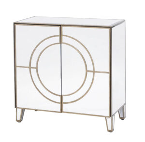 Claridge Gold Mirror Cabinet - Avant Garde Furniture - Designer Furniture Store & Luxury Home Decor