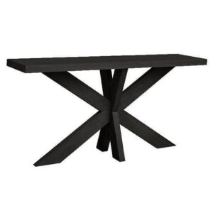 Cubano Black Oak Console Table - Avant Garde Furniture - Designer Furniture Store & Luxury Home Decor