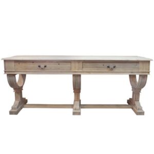 Curtis Natural Elm Large Console - Avant Garde Furniture - Designer Furniture Store & Luxury Home Decor