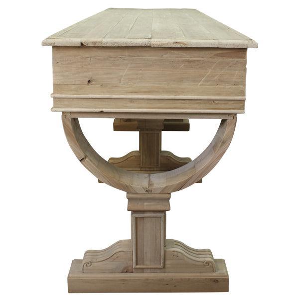 Curtis Natural Elm Large Console - Avant Garde Furniture - Designer Furniture Store & Luxury Home Decor