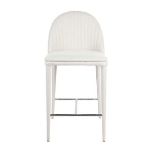 Dante Panelled Kitchen Stool - Natural - Avant Garde Furniture - Designer Furniture Store & Luxury Home Decor
