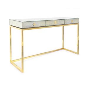 Delphi Antique Mirror Brass Console - Avant Garde Furniture - Designer Furniture Store & Luxury Home Decor