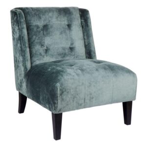 Duchess Tufted Occasional Chair - Bluebell Velvet - Avant Garde Furniture - Designer Furniture Store & Luxury Home Decor