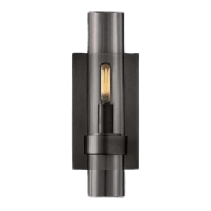 Edison Black Iron Glass Wall Light - Avant Garde Furniture - Designer Furniture Store & Luxury Home Decor