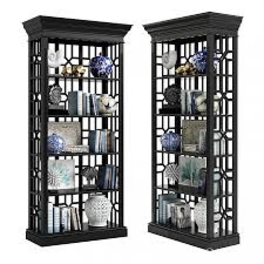 Elegance Black Display Etagere - Avant Garde Furniture - Designer Furniture Store & Luxury Home Decor