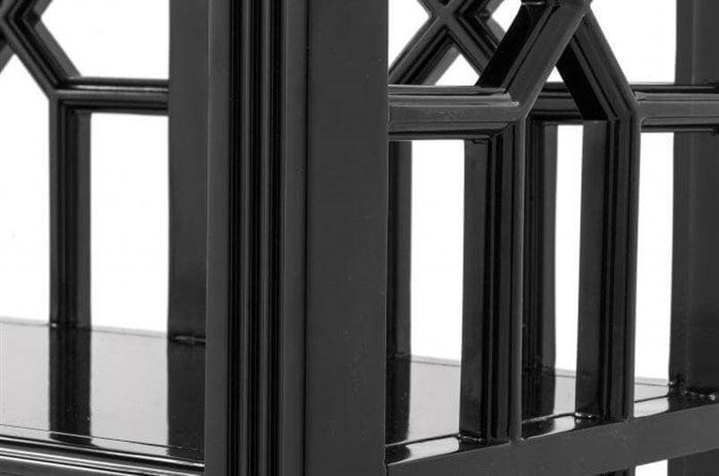 Elegance Black Display Etagere - Avant Garde Furniture - Designer Furniture Store & Luxury Home Decor