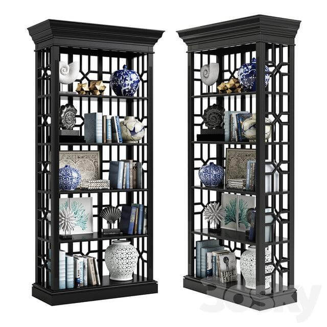 Elegance Black Display Etagere - Avant Garde Furniture - Designer Furniture Store & Luxury Home Decor