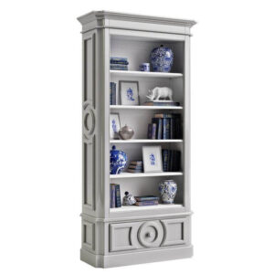 Elegancia White Etagere Shelf Cabinet - Avant Garde Furniture - Designer Furniture Store & Luxury Home Decor