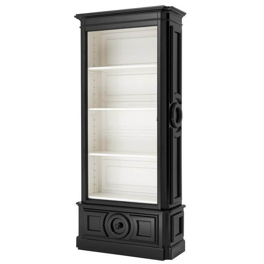 Elegancia White Etagere Shelf Cabinet - Avant Garde Furniture - Designer Furniture Store & Luxury Home Decor