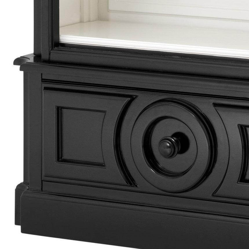 Elegancia White Etagere Shelf Cabinet - Avant Garde Furniture - Designer Furniture Store & Luxury Home Decor