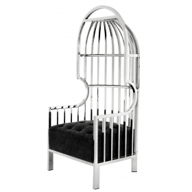 Elliot Gold Black Glass Etagere - Avant Garde Furniture - Designer Furniture Store & Luxury Home Decor