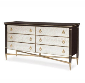 Elysee Black Ash Mirror Dressing Cabinet - Avant Garde Furniture - Designer Furniture Store & Luxury Home Decor