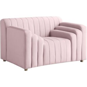 Empire Blush Velvet Sofa Armchair - Avant Garde Furniture - Designer Furniture Store & Luxury Home Decor