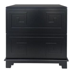 Eros Pagoda Black Lacquer Chest - Avant Garde Furniture - Designer Furniture Store & Luxury Home Decor