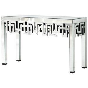 Eros Greek Key Mirror Console 112cm - Avant Garde Furniture - Designer Furniture Store & Luxury Home Decor