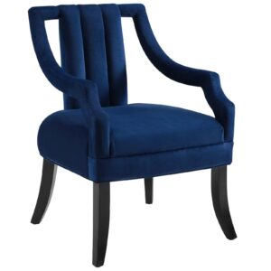 Gainsborough Navy Velvet Armchair - Avant Garde Furniture - Designer Furniture Store & Luxury Home Decor