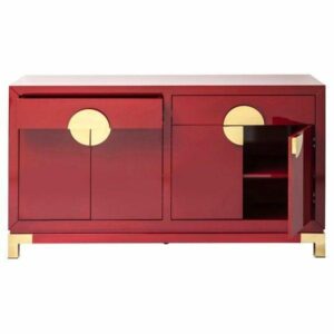 Geisha Rouge Gold Buffet Cabinet - Avant Garde Furniture - Designer Furniture Store & Luxury Home Decor