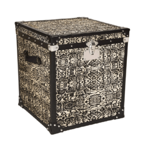 Genuine Snake Print Leather Storage Trunk - Avant Garde Furniture - Designer Furniture Store & Luxury Home Decor