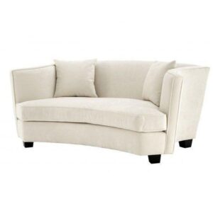 Giulietta Ecru Velvet Sofa 178cm - Avant Garde Furniture - Designer Furniture Store & Luxury Home Decor