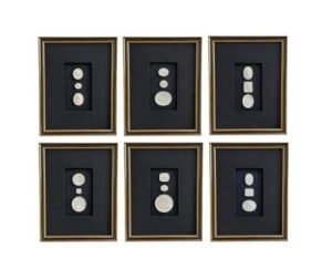Grand Tour Intaglios Black Gold Framed Set - Avant Garde Furniture - Designer Furniture Store & Luxury Home Decor
