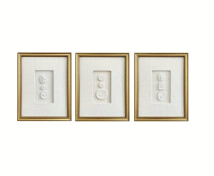 Grand Tour White Intaglios Set of 3 - Avant Garde Furniture - Designer Furniture Store & Luxury Home Decor