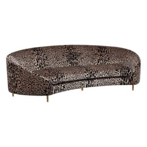 Halston Leopard Chenille Sofa 264cm - Avant Garde Furniture - Designer Furniture Store & Luxury Home Decor