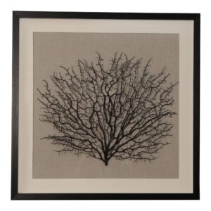 Hampton Black Sea Coral Frame Shadow Box 60cm - Avant Garde Furniture - Designer Furniture Store & Luxury Home Decor