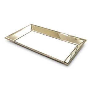 Hampton Mirror Studded Tray 50cm - Avant Garde Furniture - Designer Furniture Store & Luxury Home Decor