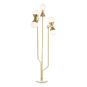 Harlow Brass Marble Floor Lamp 175cm - Avant Garde Furniture - Designer Furniture Store & Luxury Home Decor