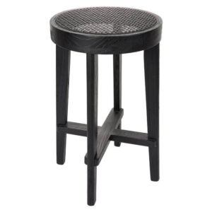 Havana Black Birch Rattan Stool - Avant Garde Furniture - Designer Furniture Store & Luxury Home Decor