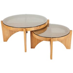 Havana Natural Ash Rattan Table Set - Avant Garde Furniture - Designer Furniture Store & Luxury Home Decor