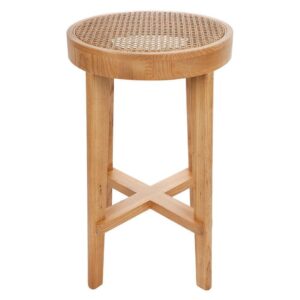 Havana Natural Birch Rattan Stool - Avant Garde Furniture - Designer Furniture Store & Luxury Home Decor