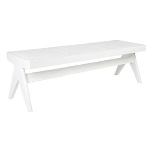 Havana White Oak Rattan Bench Chair - Avant Garde Furniture - Designer Furniture Store & Luxury Home Decor
