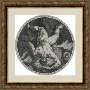 Hendrik Goltzius Four Disgracers Art Print I - Avant Garde Furniture - Designer Furniture Store & Luxury Home Decor