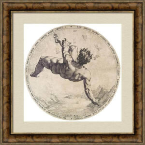 Hendrik Goltzius Four Disgracers Art Print IV - Avant Garde Furniture - Designer Furniture Store & Luxury Home Decor