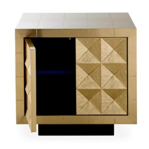 Hermes Brass Cabinet - Avant Garde Furniture - Designer Furniture Store & Luxury Home Decor