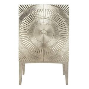 Horchow Nickel Large Bar Cabinet 150cm - Avant Garde Furniture - Designer Furniture Store & Luxury Home Decor