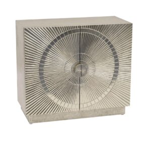 Horchow Starburst Nickel Cabinet - Avant Garde Furniture - Designer Furniture Store & Luxury Home Decor