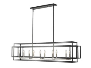 Huntington Black Nickel Linear Chandelier - Avant Garde Furniture - Designer Furniture Store & Luxury Home Decor